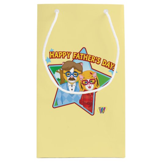 Gelukkig Vaderdag! Klein Cadeauzakje (Achterkant)