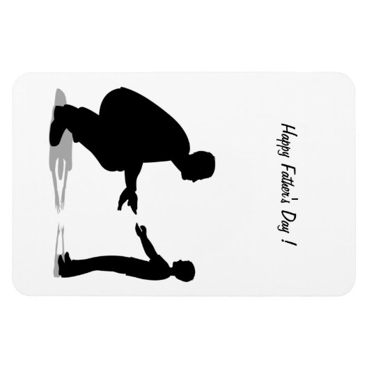 Gelukkig Vaderdag! - Magneet (Horizontaal)