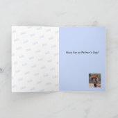 Gelukkig Vaderdag met grappige Alpaca! Kaart (Binnen)