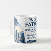 Gelukkig Vaderdag Mok Cadeau (Voorkant links)