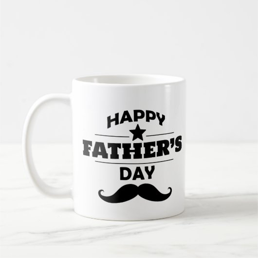 Gelukkig Vaderdag Mok Cadeau Voor Papa (Links)