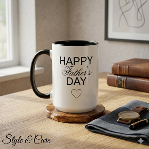 Gelukkig Vaderdag Mok Cadeau voor Vader Koffiekopj