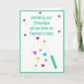 Gelukkig Vaderdag - Opa Kaart (Voorkant)