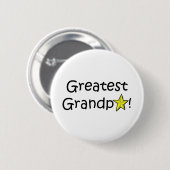 Gelukkig Vaderdag, opa! Ronde Button 5,7 Cm (Voorkant /achterkant)