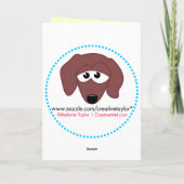 Gelukkig Vaderdag, Oude Weiner Kaart (Achterkant)