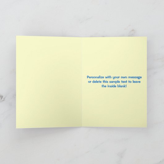 Gelukkig Vaderdag, Oude Weiner Kaart (Binnen)