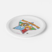 Gelukkig Vaderdag! Papieren Bordje (Gekanteld)