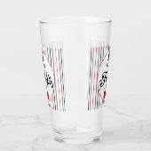 Gelukkig Vaderdag Pet en Stropdas Glas (Rechts)