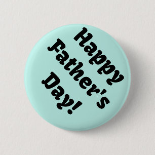 Gelukkig Vaderdag! Ronde Button 5,7 Cm