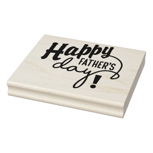 Gelukkig Vaderdag! Rubber Stempel (Stempel)