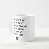 Gelukkig Vaderdag van het Kind u per ongeluk Koffiemok (Voorkant links)