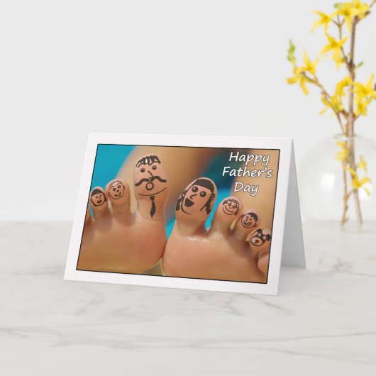 Gelukkig Vaderdag van ons allemaal, Toe Familie Kaart (Gele Bloem)