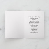 Gelukkig Vaderdag. Ventilatorpatroon Kaart (Binnen)