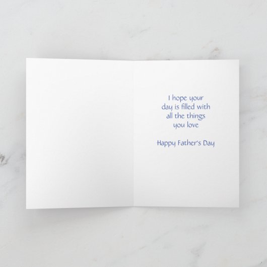 Gelukkig Vaderdag voertuig rijden  Kaart (Binnen)