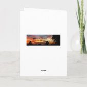 Gelukkig Vaderdag voor de beste zoon op aarde! Kaart (Achterkant)