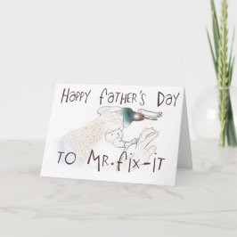 Gelukkig vaderdag voor de Handyman! Kaart
