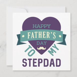 Gelukkig Vaderdag voor mijn Stepdad // Blank Kaart