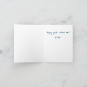 Gelukkig Vaderdag Vouwkaart Kaart (Binnen)