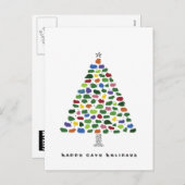 Gelukkig Vakantie Cavy Feestdagenkaart (Voorkant / Achterkant)