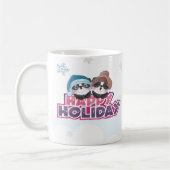 Gelukkig vakantie Cute Panda Mok (Links)