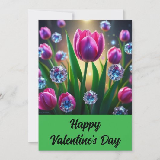 Gelukkig Valentijn 3 Feestdagenkaart (Voorkant)