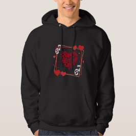 Gelukkig Valentijn 67 Rode Hart Hoodie