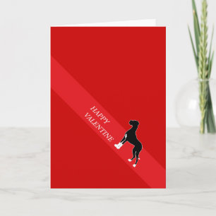 Gelukkig Valentijn Great dane Feestdagen Kaart