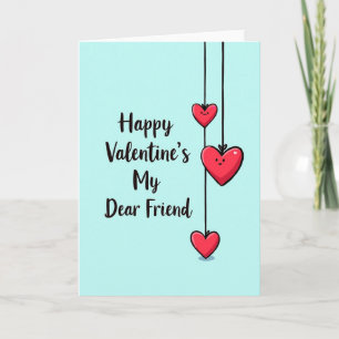 Gelukkig Valentijn Mijn Beste Vriend Kaart