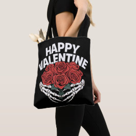 Gelukkig Valentijn zelfs botten hebben liefde nodi Tote Bag