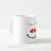 Gelukkig Valentijns Beker Koffiemok (Voorkant links)