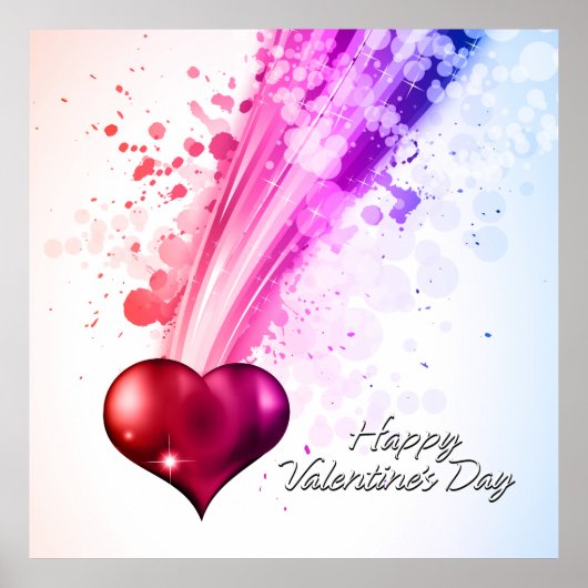 Gelukkig Valentijnsdag 6 Poster (Voorkant)