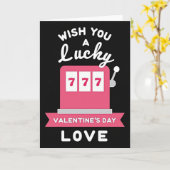 Gelukkig Valentijnsdag 777 Kaart (Gele Bloem)