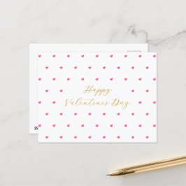 Gelukkig Valentijnsdag Ansichtkaart Briefkaart