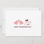 gelukkig - valentijnsdag bedankkaart (Achterkant)