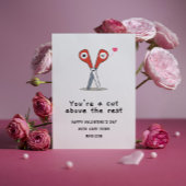 Gelukkig Valentijnsdag ben je een snee boven de re Notitiekaartje