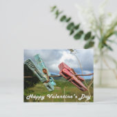 Gelukkig Valentijnsdag briefkaart (Staand voorkant)