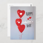 Gelukkig Valentijnsdag Briefkaart (Voorkant / Achterkant)