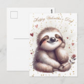 Gelukkig Valentijnsdag Briefkaart (Voorkant / Achterkant)