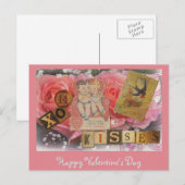 Gelukkig Valentijnsdag Briefkaart (Voorkant / Achterkant)