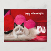 Gelukkig Valentijnsdag briefkaart (Voorkant)