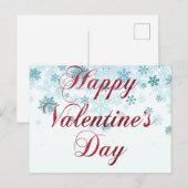 Gelukkig Valentijnsdag cadeaukaart Feestdagenkaart (Voorkant / Achterkant)