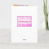 Gelukkig Valentijnsdag Candy Hearts Fotokaart Kaart (Achterkant)