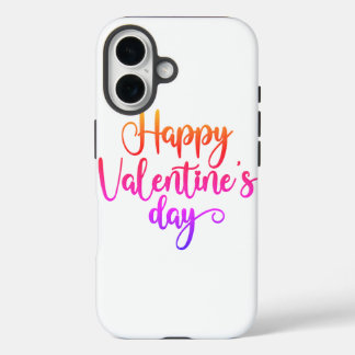 Gelukkig Valentijnsdag iPhone 16 Hoesje