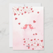 gelukkig - valentijnsdag feestdagenkaart (Achterkant)