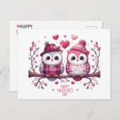 Gelukkig Valentijnsdag Feestdagenkaart (Voorkant / Achterkant)