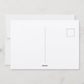 gelukkig - valentijnsdag feestdagenkaart (Achterkant)