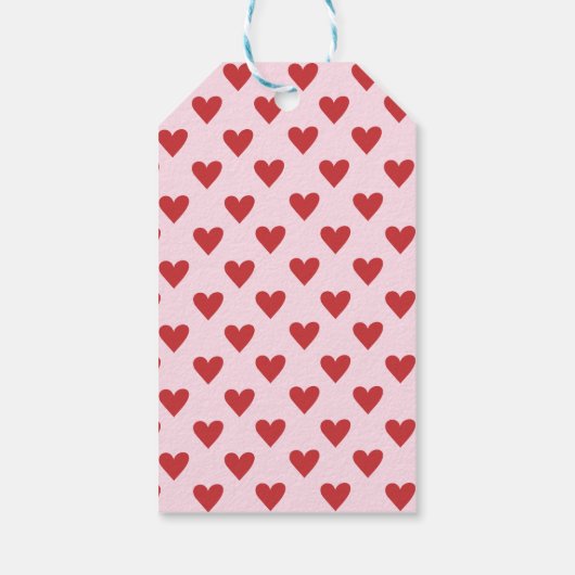 Gelukkig Valentijnsdag Gift Label Cadeaulabel (Achterkant)