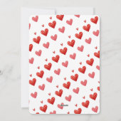 Gelukkig Valentijnsdag Gnome Feestdagenkaart (Achterkant)