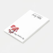 Gelukkig Valentijnsdag Gnome Post-it® Notes (Schuin)