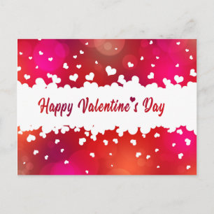 Gelukkig Valentijnsdag hart - Briefkaart
